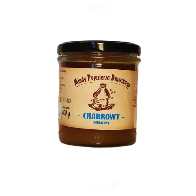 Miod_chabrowy_400g_miody_pojezierza_drawskiego