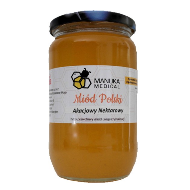 miód akacjowy, miód polski