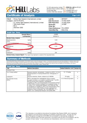 manuka-doctor-1300mgo-certyfikat