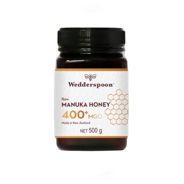 miód manuka, Wedderspoon, 400, mgo, 500g