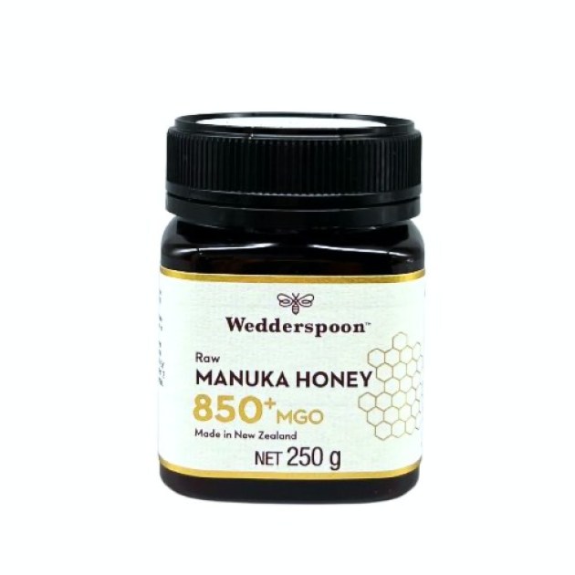 miód manuka, Wedderspoon, 850, mgo, 250g