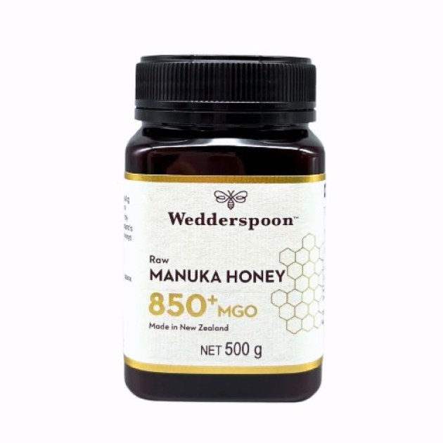 miód manuka, Wedderspoon, 850, mgo, 500g
