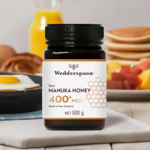 miód manuka, Wedderspoon, 400, mgo, 500g